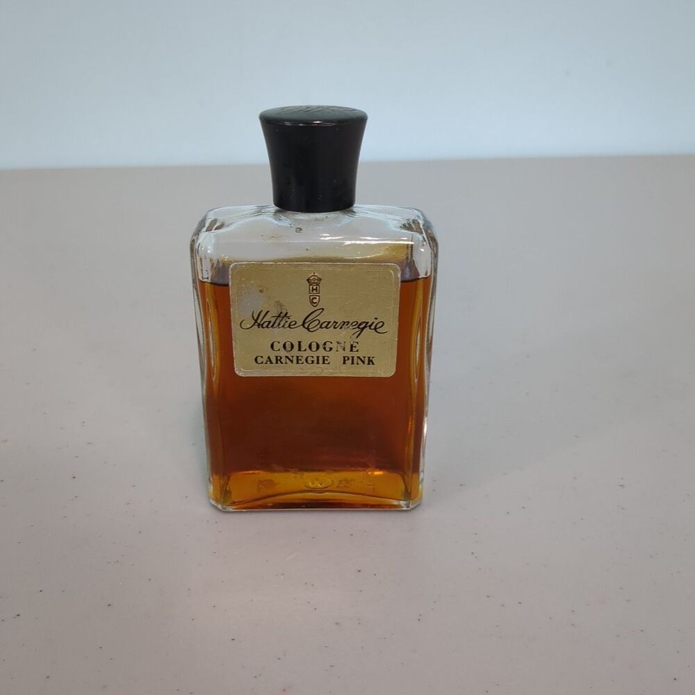 Hattie Carnegie 2oz "Cologne Carnegie Pink"